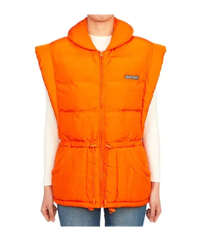 Isabel Marant Étoile Sleeveless Vest In Orange