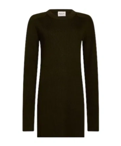 Isabel Marant Étoile Slim-fit Knit Dress In Green