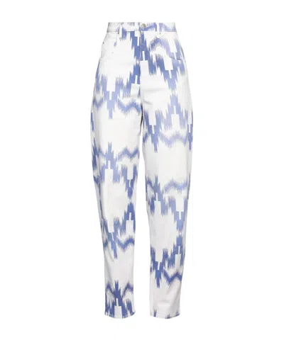 Isabel Marant Étoile Slim-fit Two-tone Stretch Jeans In Multi