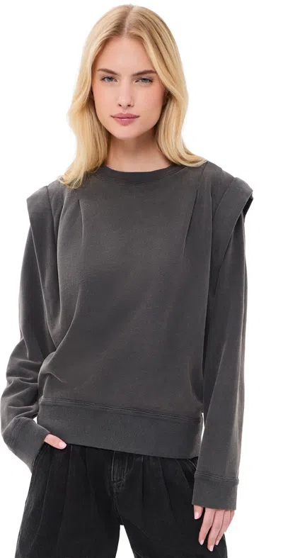 Isabel Marant Étoile Soldy Sweatshirt Faded Black