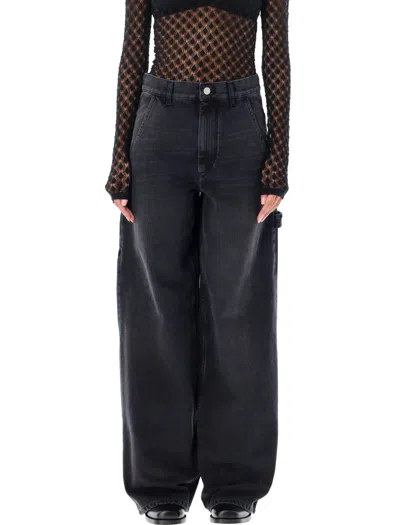 ISABEL MARANT ÉTOILE WIDE LEG CARGO JEANS