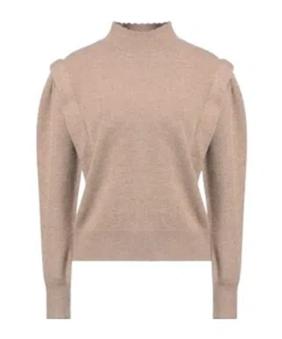 Isabel Marant Étoile Solid Color Knitted Turtleneck Sweater In Red