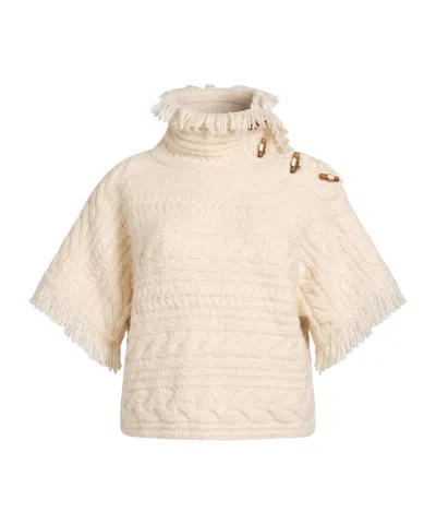 Isabel Marant Étoile Solid Color Polo Necks In Off White