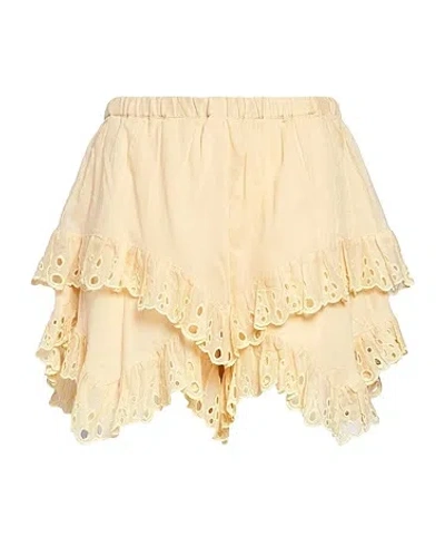 Isabel Marant Étoile Solid Shorts In Neutral