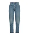 Isabel Marant Étoile Solid Straight-leg Pants In Blue