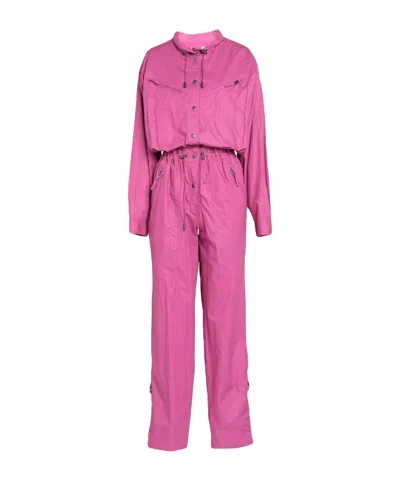Isabel Marant Étoile Solid Turtleneck Jumpsuit In Pink