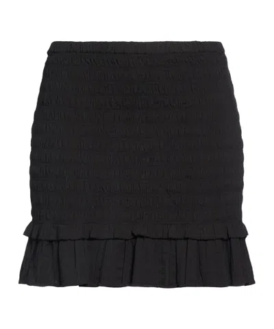 Isabel Marant Étoile Solidcolor Bodycon Skirt In Black