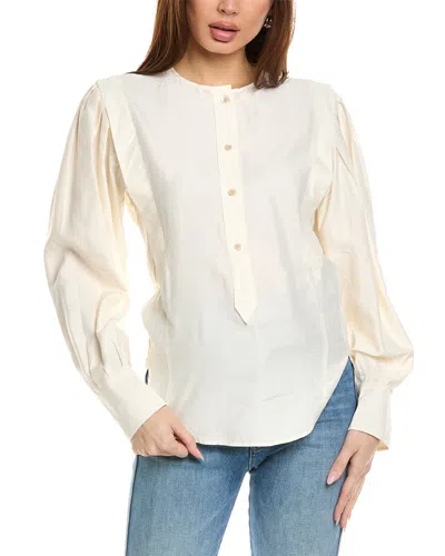 Isabel Marant Étoile Isabel Marant E'toile Soliska Silk-blend Blouse In Purple