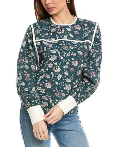 ISABEL MARANT ÉTOILE ISABEL MARANT E'TOILE SOLISKA SILK BLOUSE