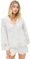 Isabel Marant Étoile Solvi Top White In White