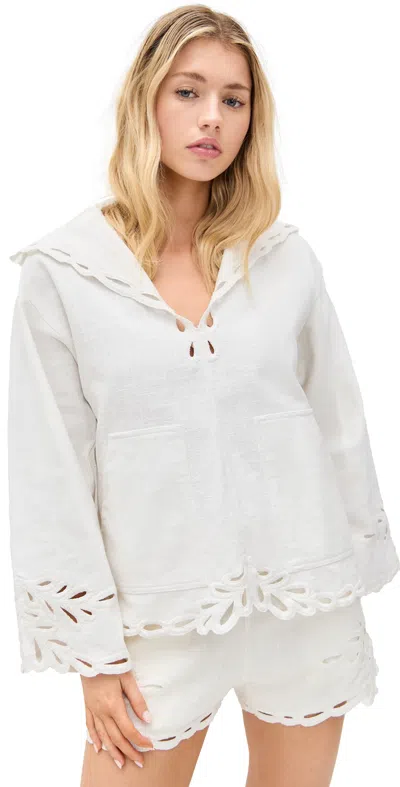 Isabel Marant Étoile Solvi Top White