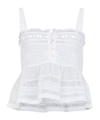 Isabel Marant Étoile Spaghetti Strap Camisole In White