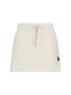 Isabel Marant Étoile Cotton Blend Skirt With Embroidered Logo