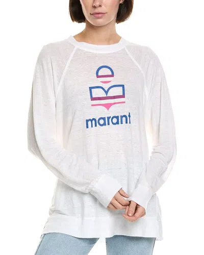 ISABEL MARANT ÉTOILE ISABEL MARANT ETOILE SPORTY LINEN T-SHIRT