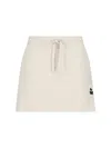 Isabel Marant Étoile Cotton Blend Skirt With Embroidered Logo