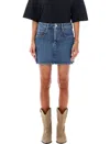 Isabel Marant Étoile Logo Print Zewel Short-sleeve T-shirt In White