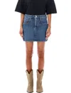 Isabel Marant Étoile Logo Print Zewel Short-sleeve T-shirt In White