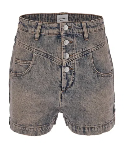 Isabel Marant Étoile Jovany Shorts In Blue