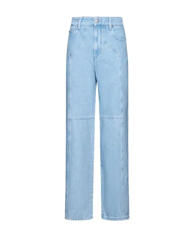 ISABEL MARANT ÉTOILE ISABEL MARANT ÉTOILE MID-WAISTED STRAIGHT-LEG JEANS