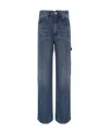 Isabel Marant Étoile Straight-leg Mid-rise Jeans In Blue