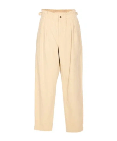 ISABEL MARANT ÉTOILE ISABEL MARANT ÉTOILE STRAIGHT-LEG ELASTICATED WAIST TROUSERS