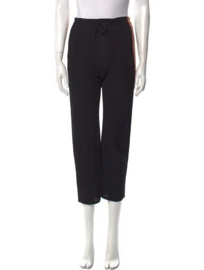 Pre-owned Isabel Marant Étoile Straight Leg Pants In Black