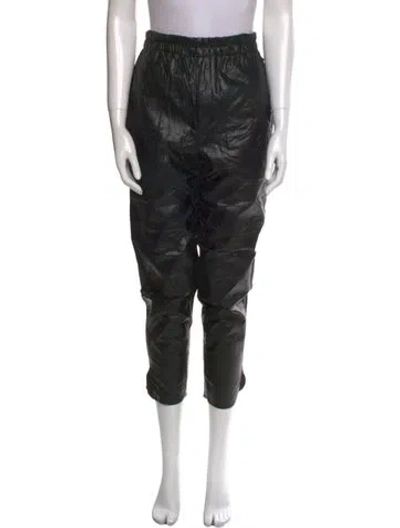 Pre-owned Isabel Marant Étoile Straight Leg Pants In Black
