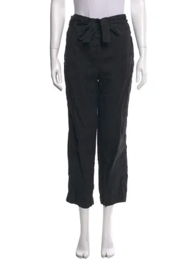 Pre-owned Isabel Marant Étoile Straight Leg Pants In Black