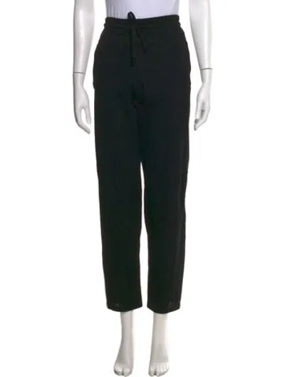 Pre-owned Isabel Marant Étoile Straight Leg Pants In Black