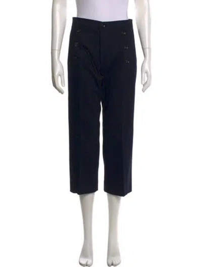 Pre-owned Isabel Marant Étoile Straight Leg Pants In Black