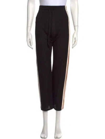 Pre-owned Isabel Marant Étoile Straight Leg Pants In Black