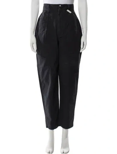 Pre-owned Isabel Marant Étoile Straight Leg Pants In Blue