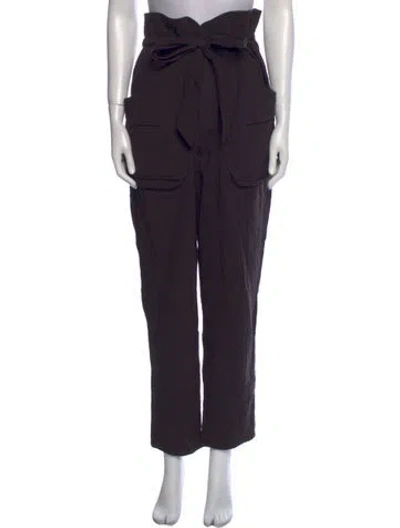 Pre-owned Isabel Marant Étoile Straight Leg Pants In Blue