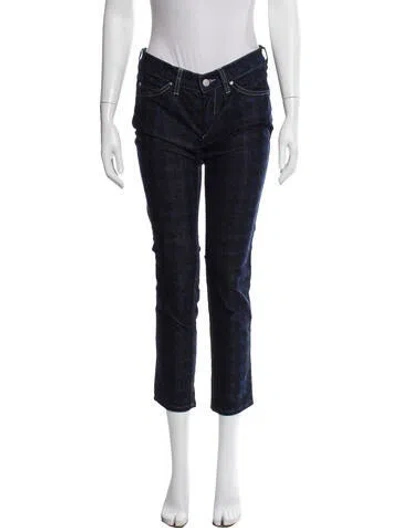 Pre-owned Isabel Marant Étoile Straight Leg Pants In Blue