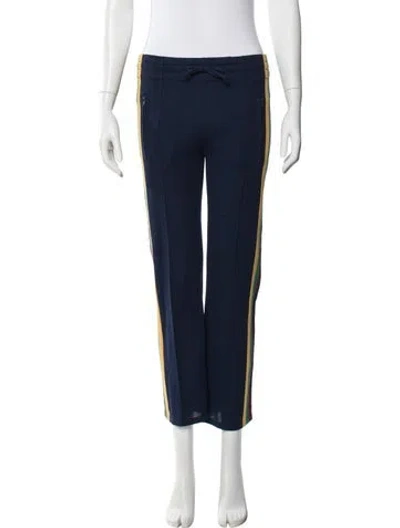 Pre-owned Isabel Marant Étoile Straight Leg Pants In Blue
