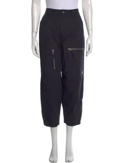 Pre-owned Isabel Marant Étoile Straight Leg Pants In Blue