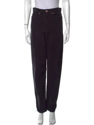 Pre-owned Isabel Marant Étoile Straight Leg Pants In Blue