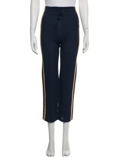 Pre-owned Isabel Marant Étoile Straight Leg Pants In Blue
