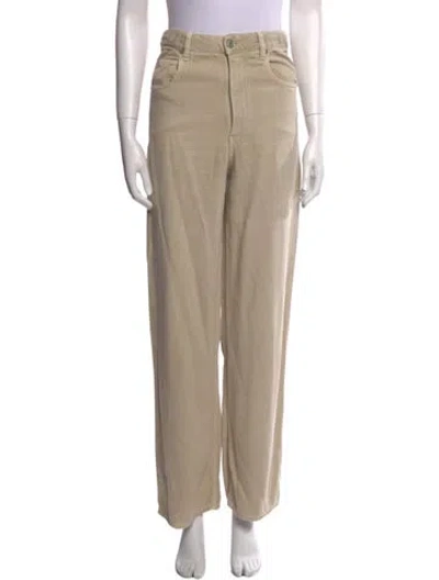 Pre-owned Isabel Marant Étoile Straight Leg Pants In Brown