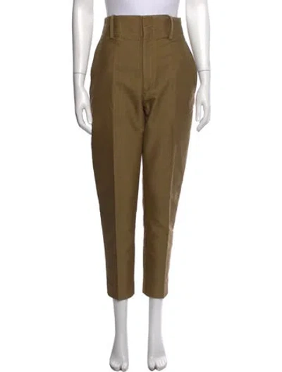 Pre-owned Isabel Marant Étoile Straight Leg Pants In Brown