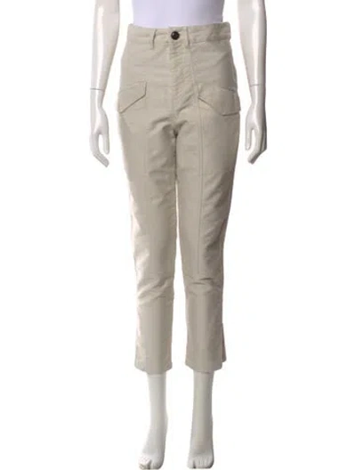 Pre-owned Isabel Marant Étoile Straight Leg Pants In Gray