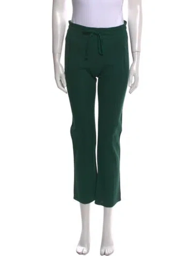 Pre-owned Isabel Marant Étoile Straight Leg Pants In Green
