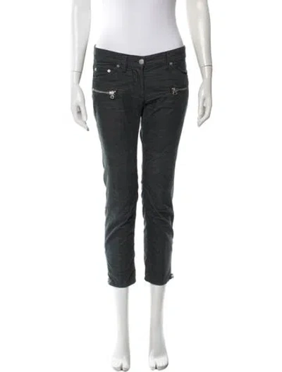 Pre-owned Isabel Marant Étoile Straight Leg Pants In Green
