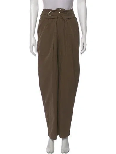 Pre-owned Isabel Marant Étoile Straight Leg Pants In Neutral
