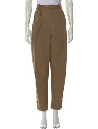 Pre-owned Isabel Marant Étoile Straight Leg Pants In Neutral