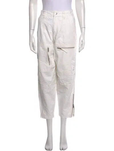 Pre-owned Isabel Marant Étoile Straight Leg Pants In Neutrals