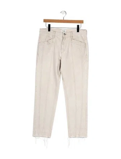 Pre-owned Isabel Marant Étoile Straight Leg Pants In Neutrals