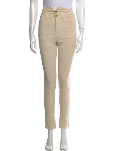 Pre-owned Isabel Marant Étoile Straight Leg Pants In Neutrals