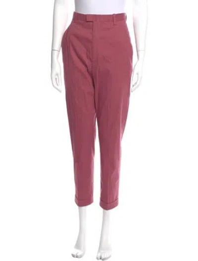 Pre-owned Isabel Marant Étoile Straight Leg Pants In Purple