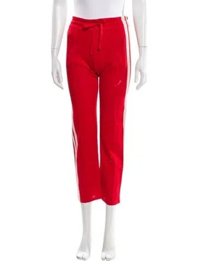Pre-owned Isabel Marant Étoile Straight Leg Pants In Red